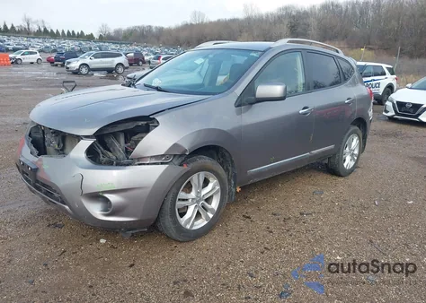 2013 Nissan Rogue Sv z USA, uszkodzony, nr VIN JN8AS5MV4DW656498